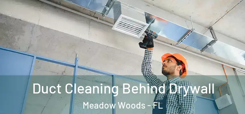 Duct Cleaning Behind Drywall Meadow Woods - FL