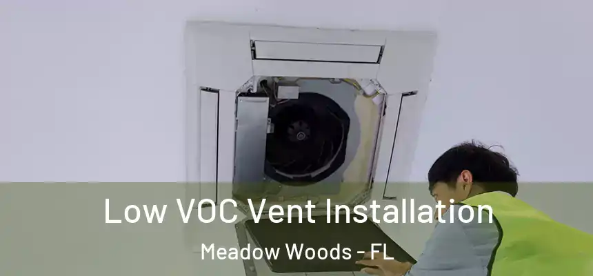 Low VOC Vent Installation Meadow Woods - FL
