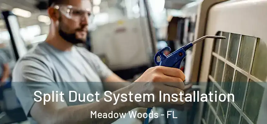 Split Duct System Installation Meadow Woods - FL